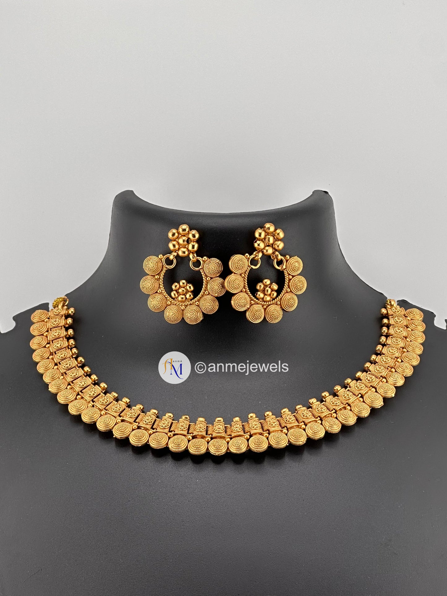 Unique Antique necklace with earrings