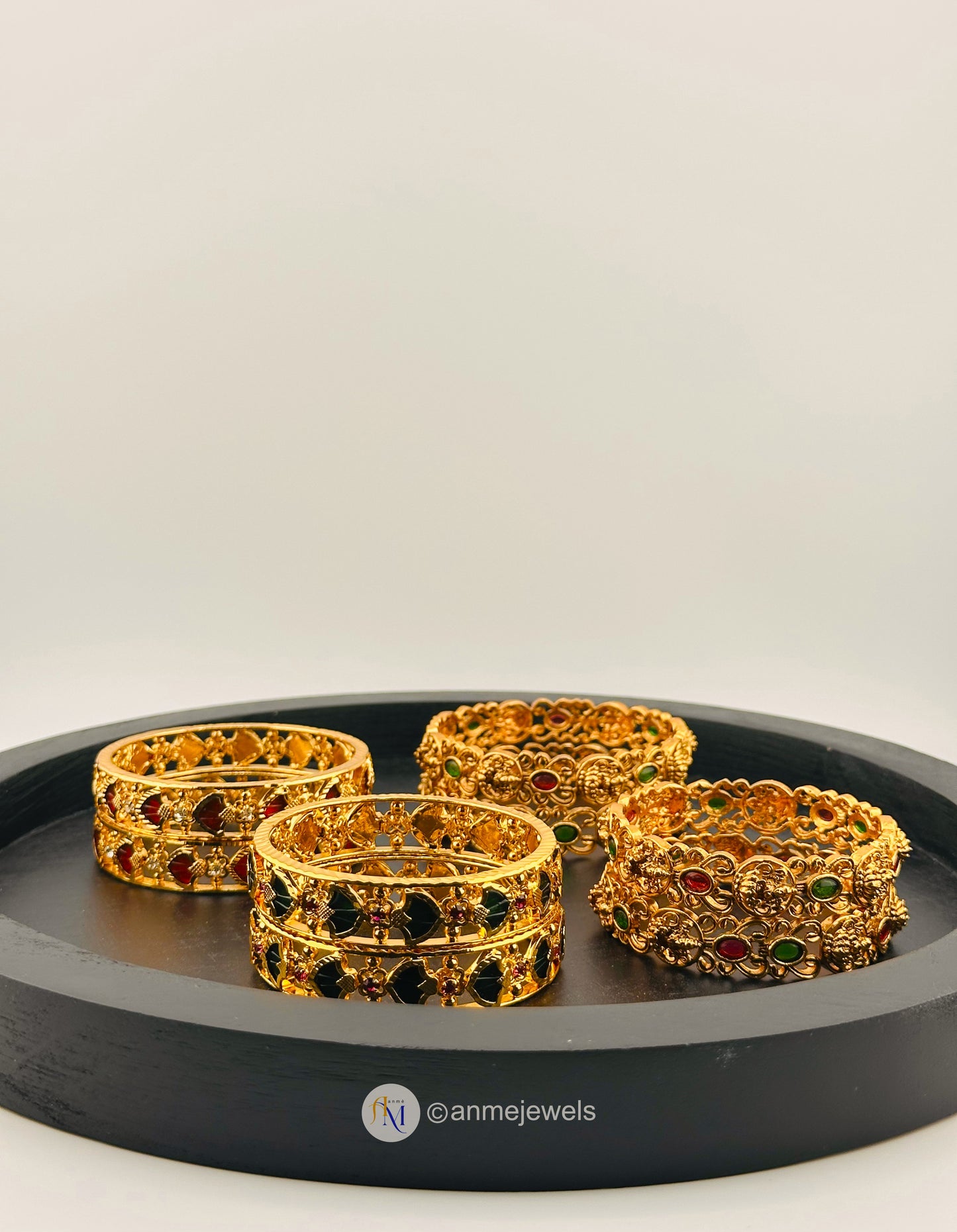 Traditional Red Palakka Bangle - 1 piece