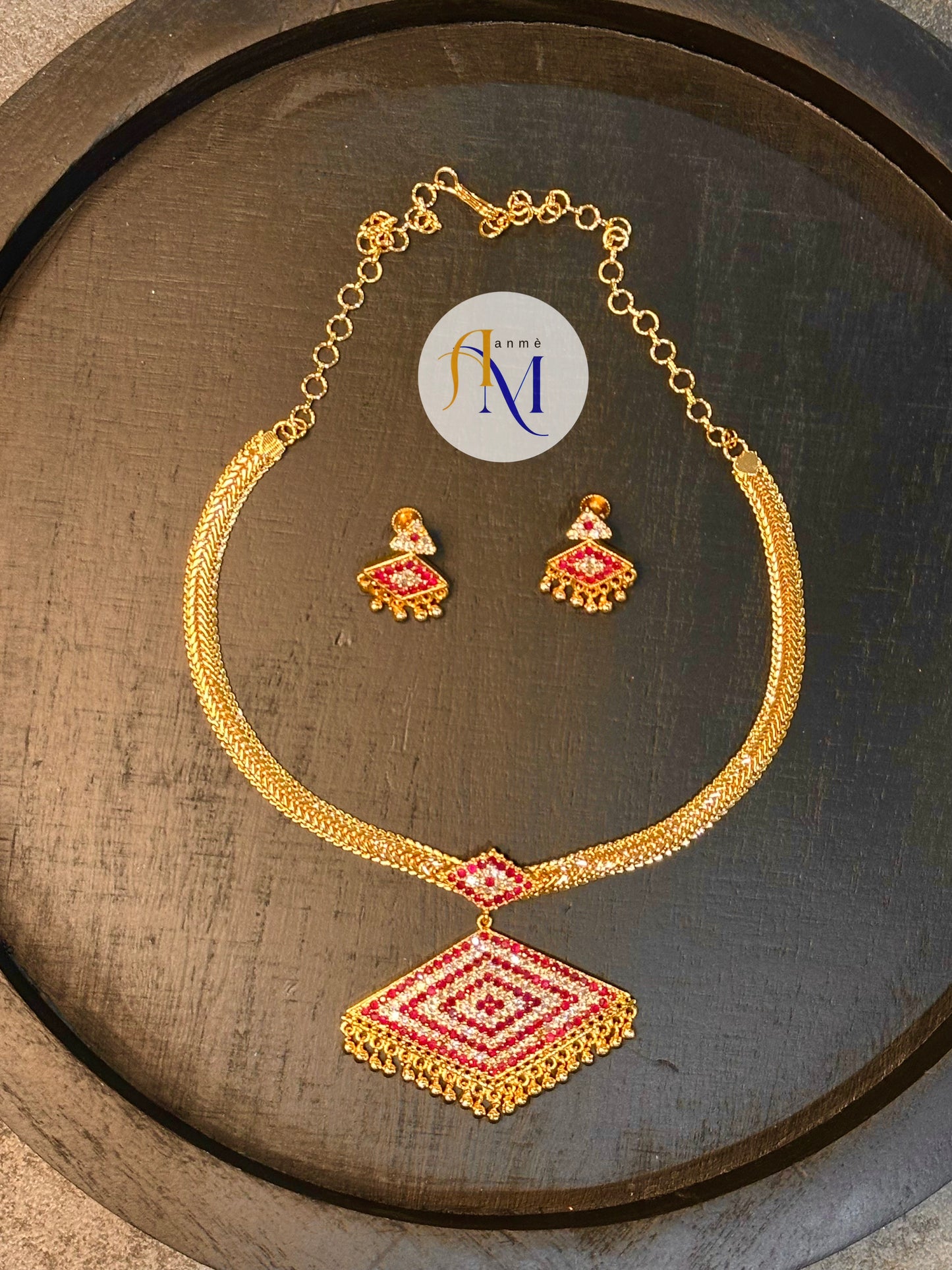 Traditional Chutti Chain necklace set