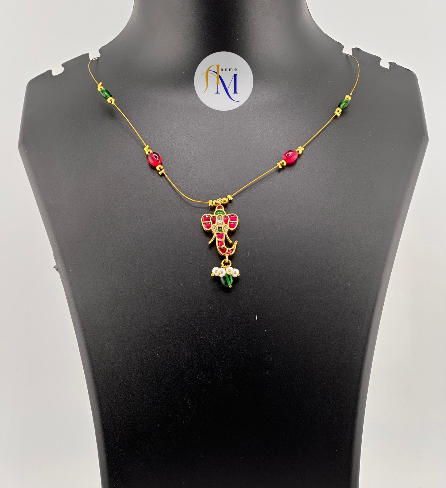 Beautiful elephant pendant invisible chain(Available in 2 colors)
