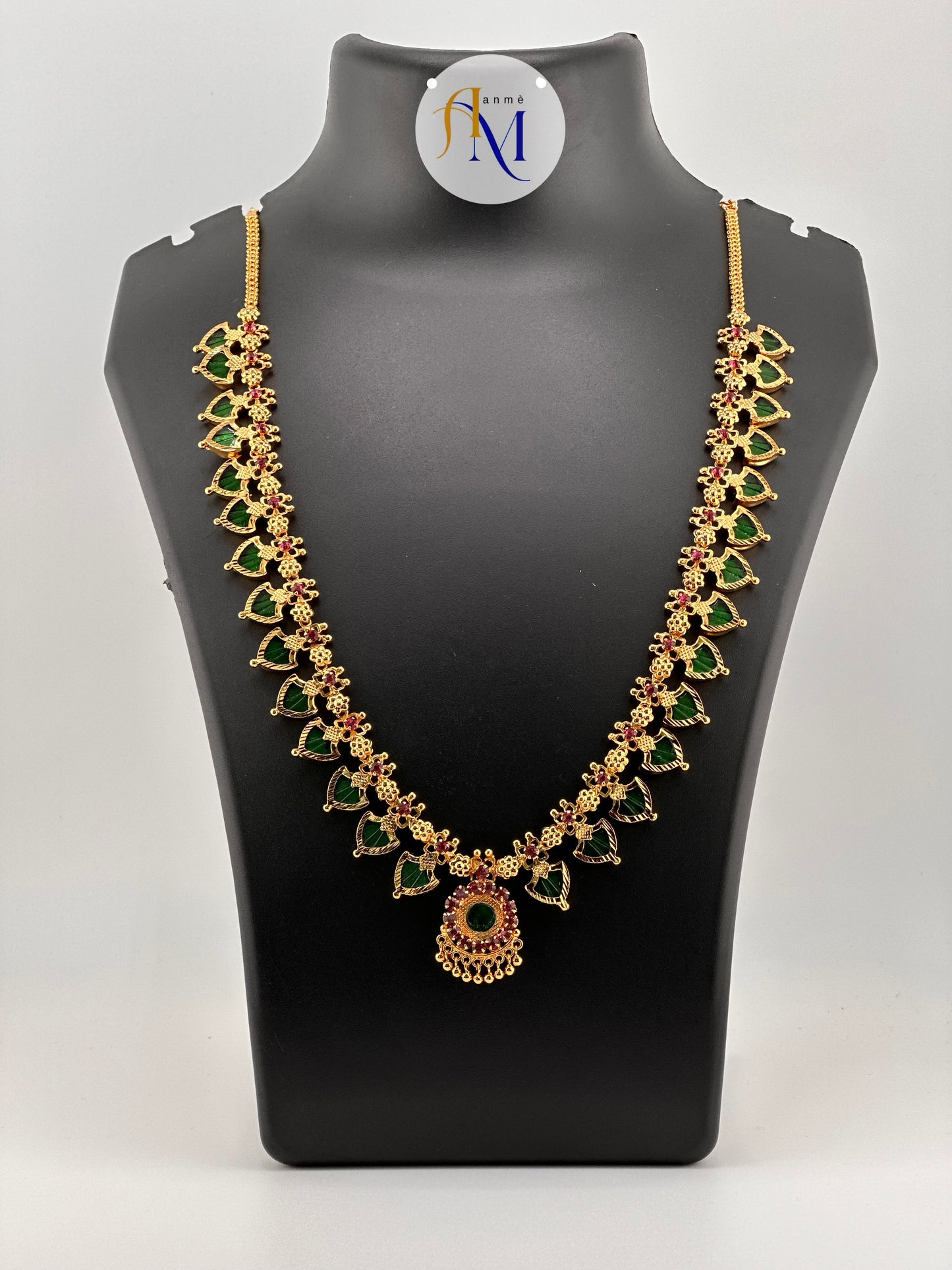 Premium Palakka Long Haram -14*14 petals(Available in 2 colors)