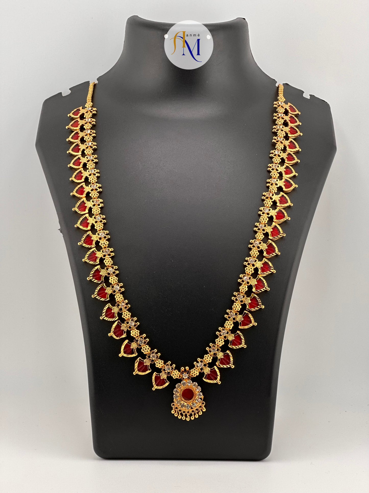 Premium Palakka Long Haram -18*18 petals(Available in 2 colors)