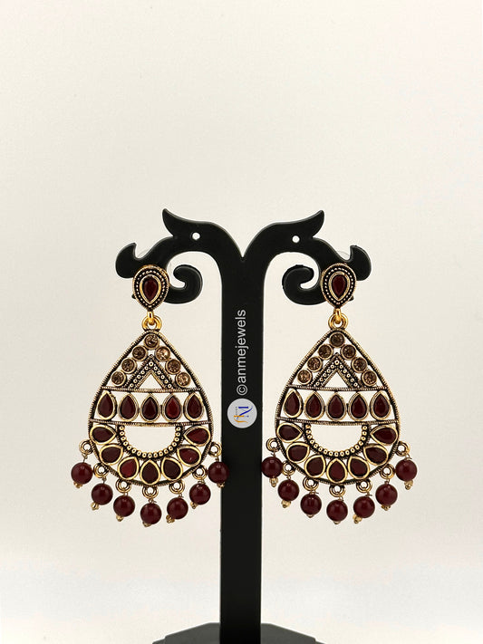 Polki Earrings