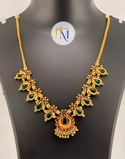 Traditional flower bud palakka long haram