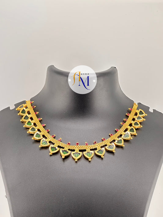 Traditional and beautiful palakka necklace