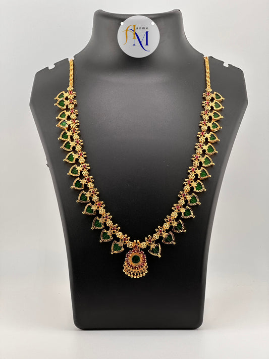 Premium Palakka Long Haram -14*14 petals(Available in 2 colors)
